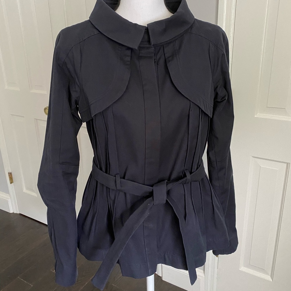 Charles Chang-Lima Jacket in Navy Blue
